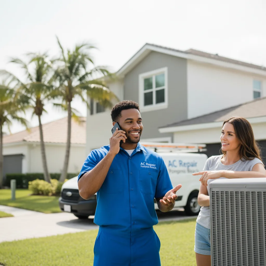 AC Repair Pompano Beach customer support in Merrill